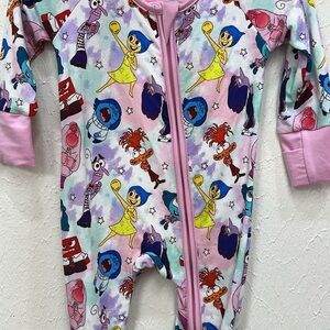 Bamboo zippy Inside out.